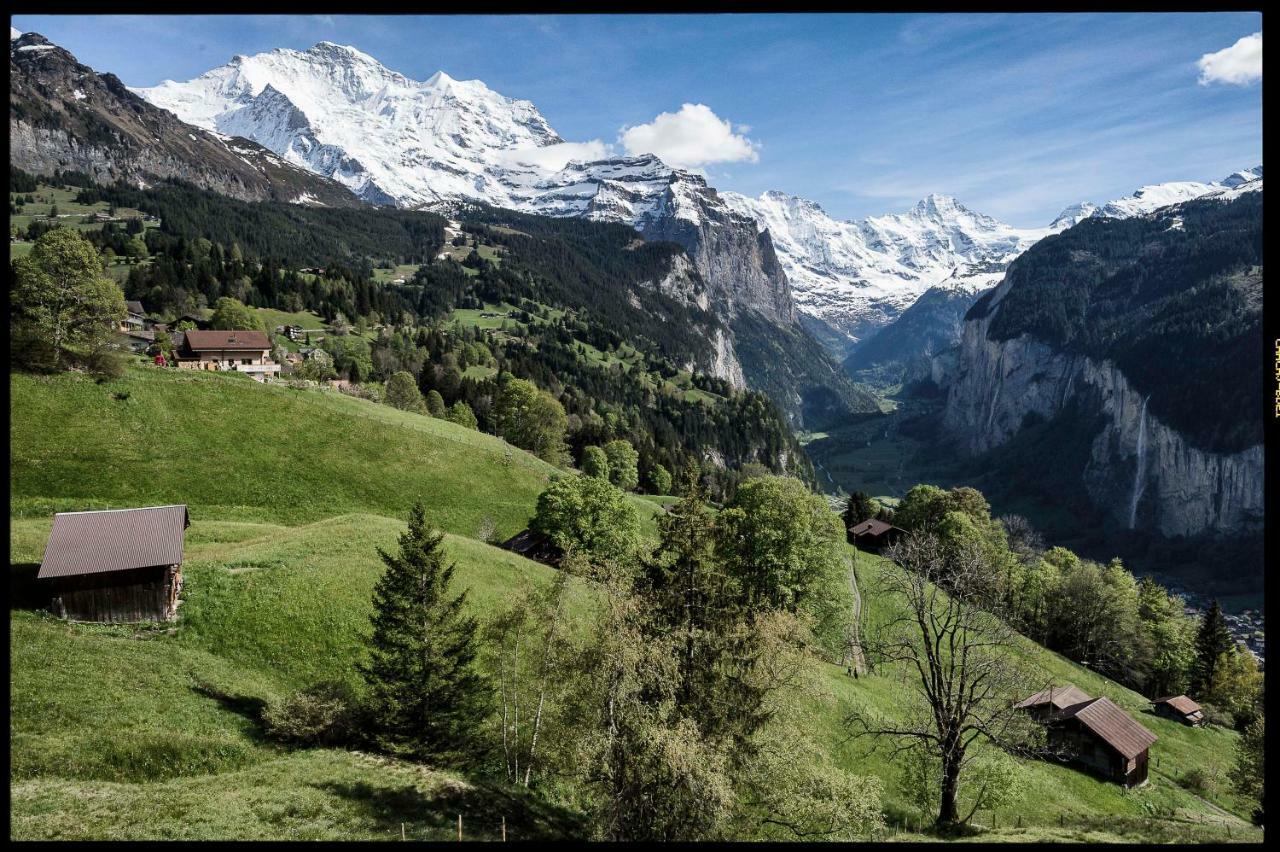 O 68 Haus Bel Air Apartment Wengen Exterior photo